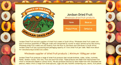 Desktop Screenshot of driedfruitandherbs.co.za